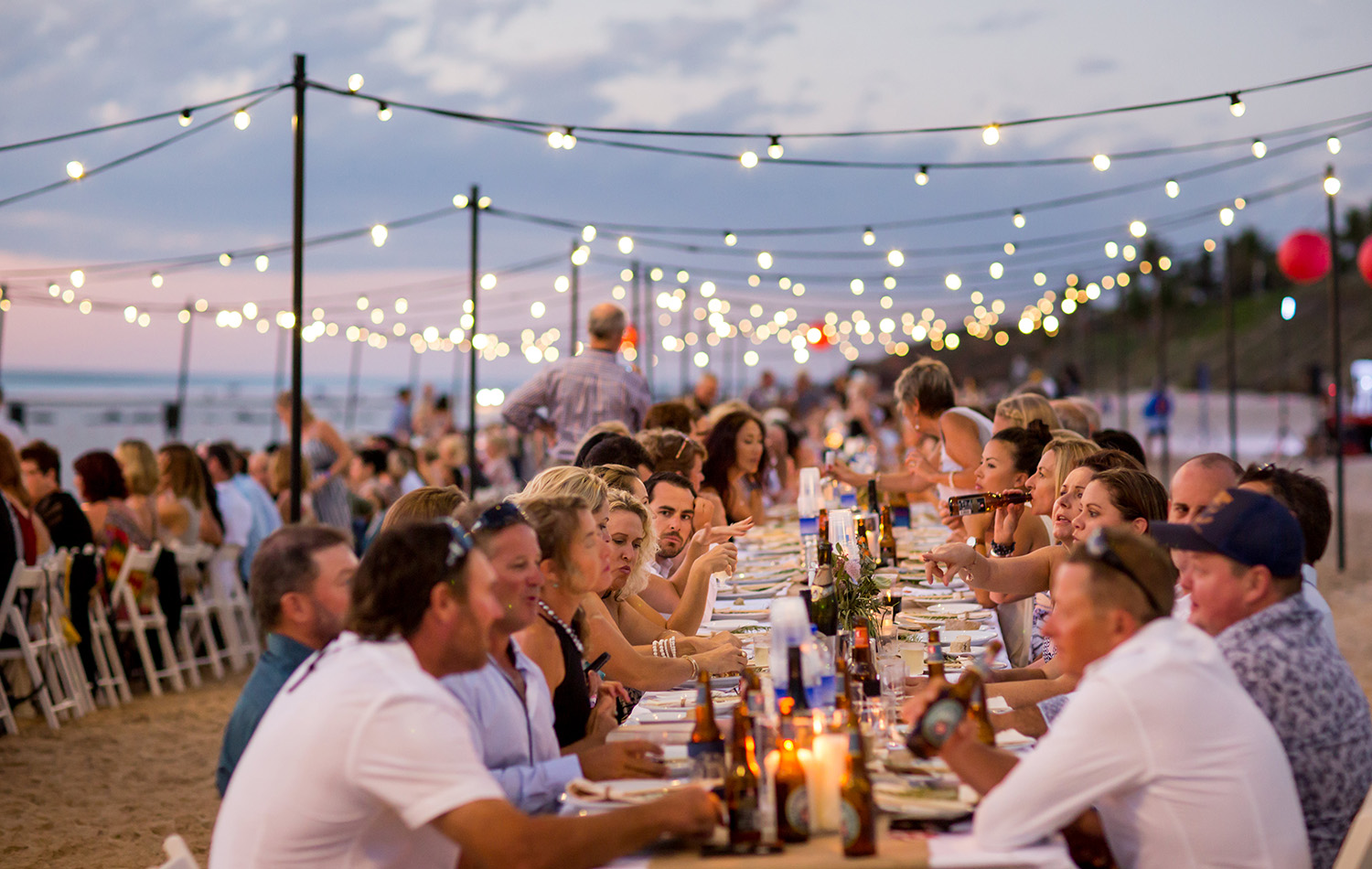 Shinju Matsuri Sunset Long Table
