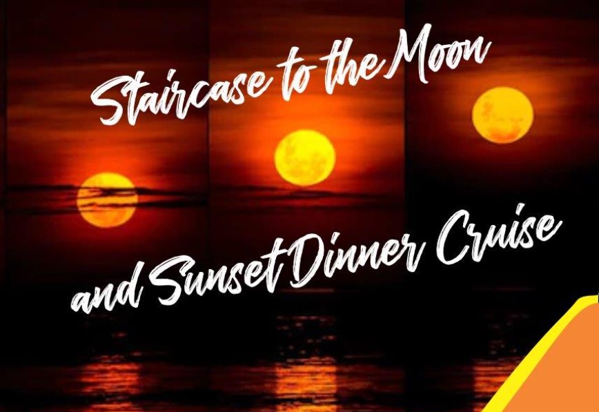 Broome Staircase to the Moon & Sunset Dinner Cruise
