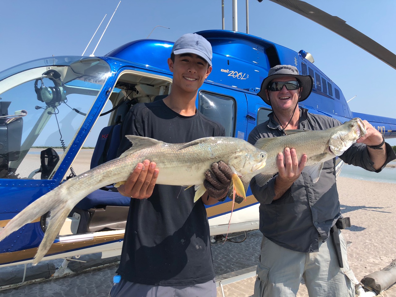 Broome Guided Halfday Helifishing