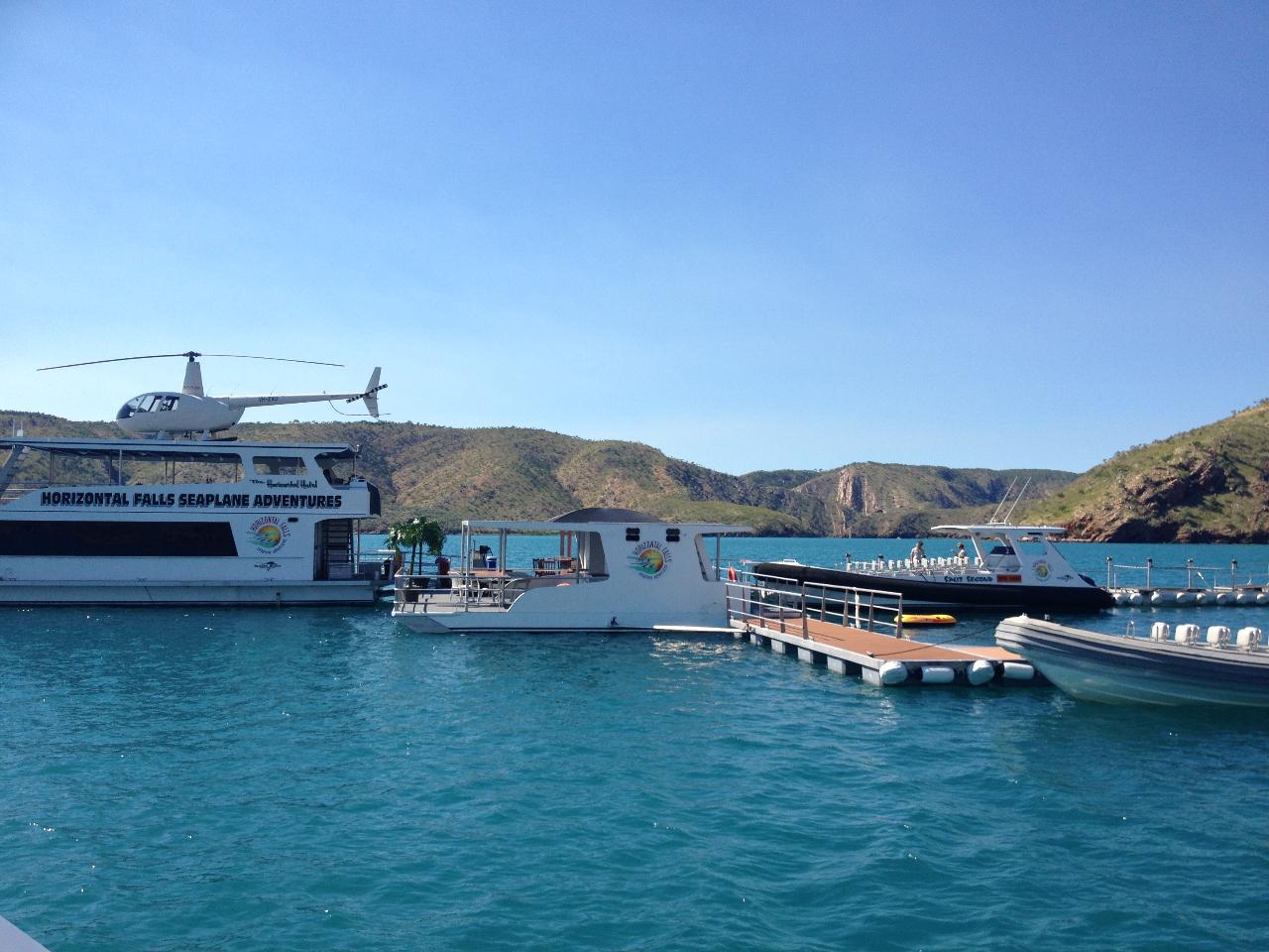 Broome to Horizontal Falls Scenic Flight with Fast Boat Tour